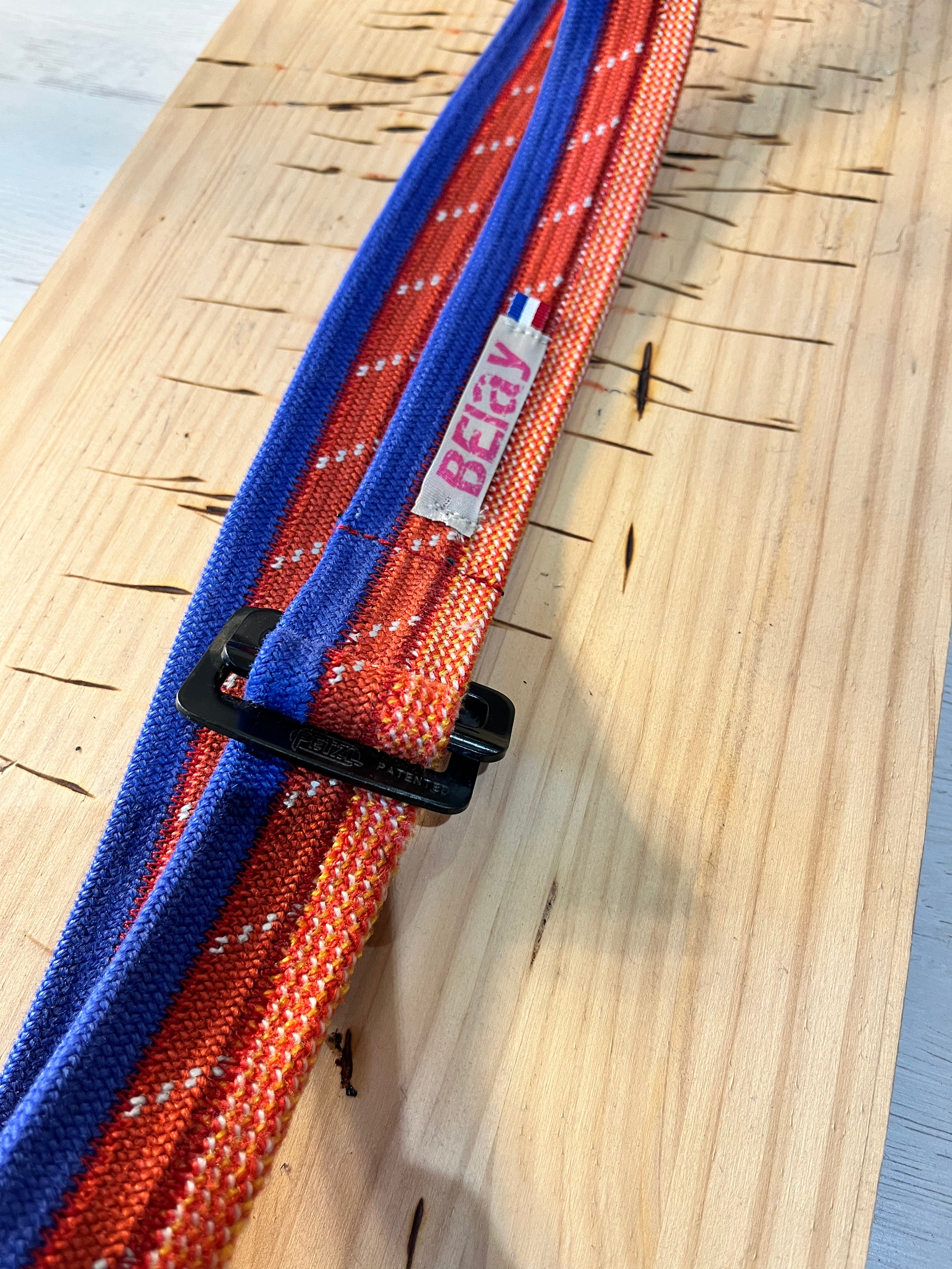 Ceinture ajustable en corde d'escalade