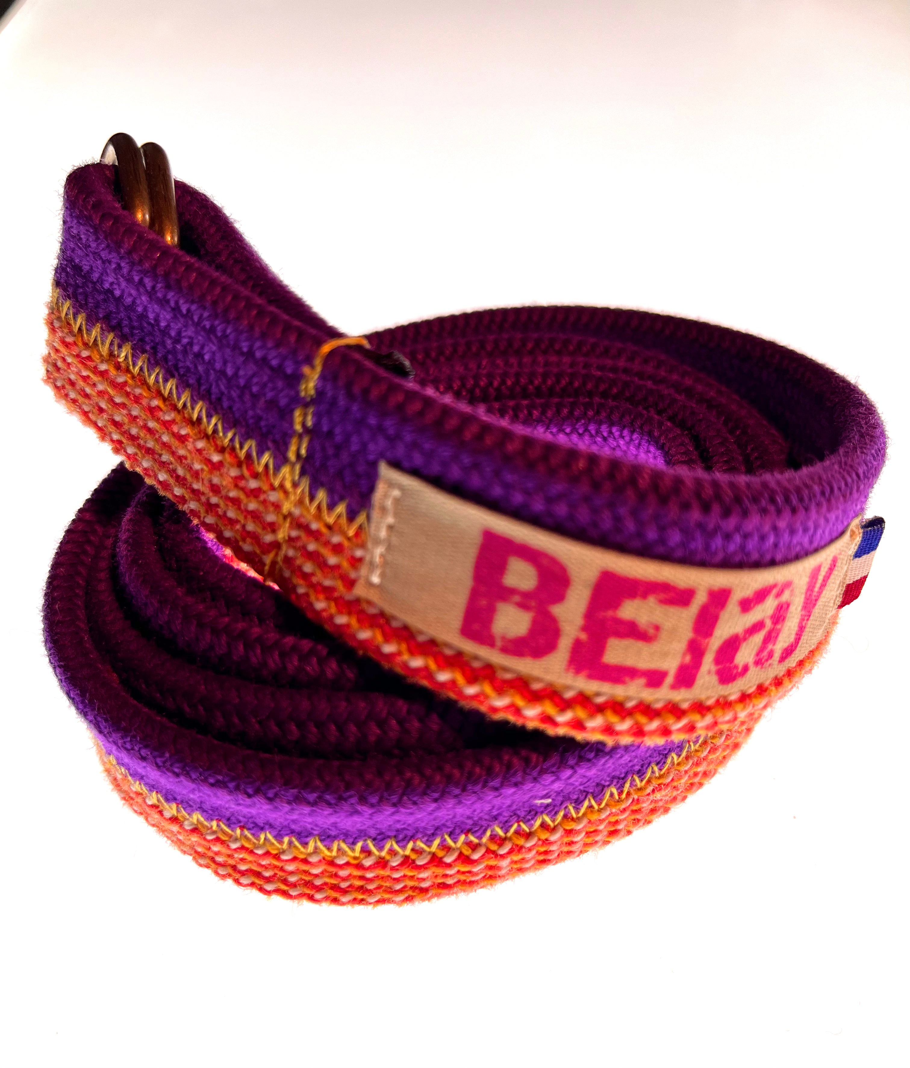 Ceinture ajustable V2 boucle laiton
