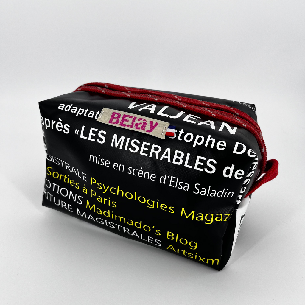 The Voyager - Trousse Imperméable Upcyclée - L'aventure sans fuite, zéro déchet