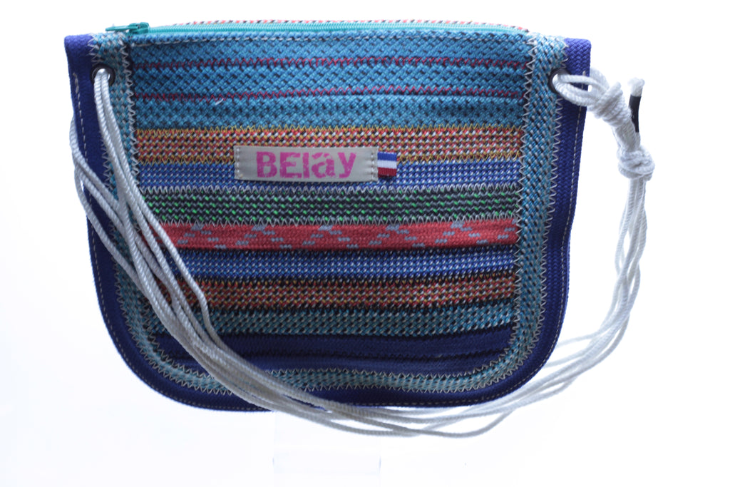 Pochette à bandoulière en corde d'escalade