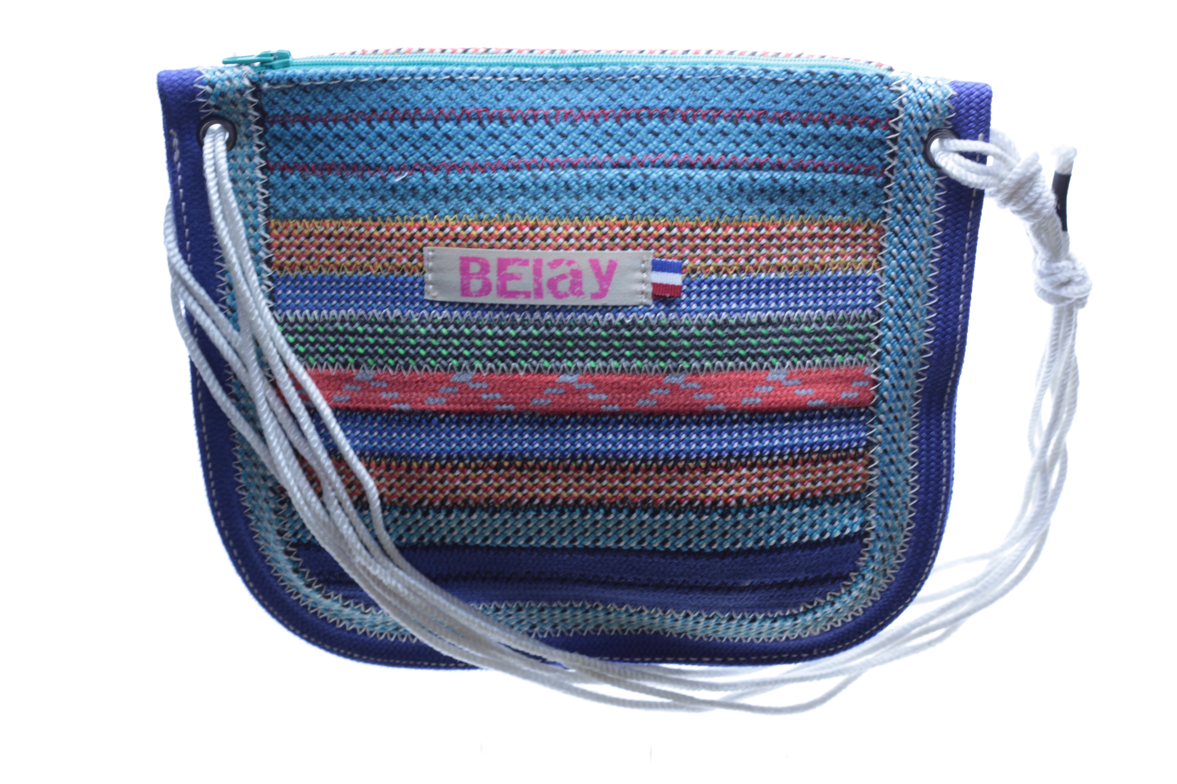 Pochette à bandoulière en corde d'escalade