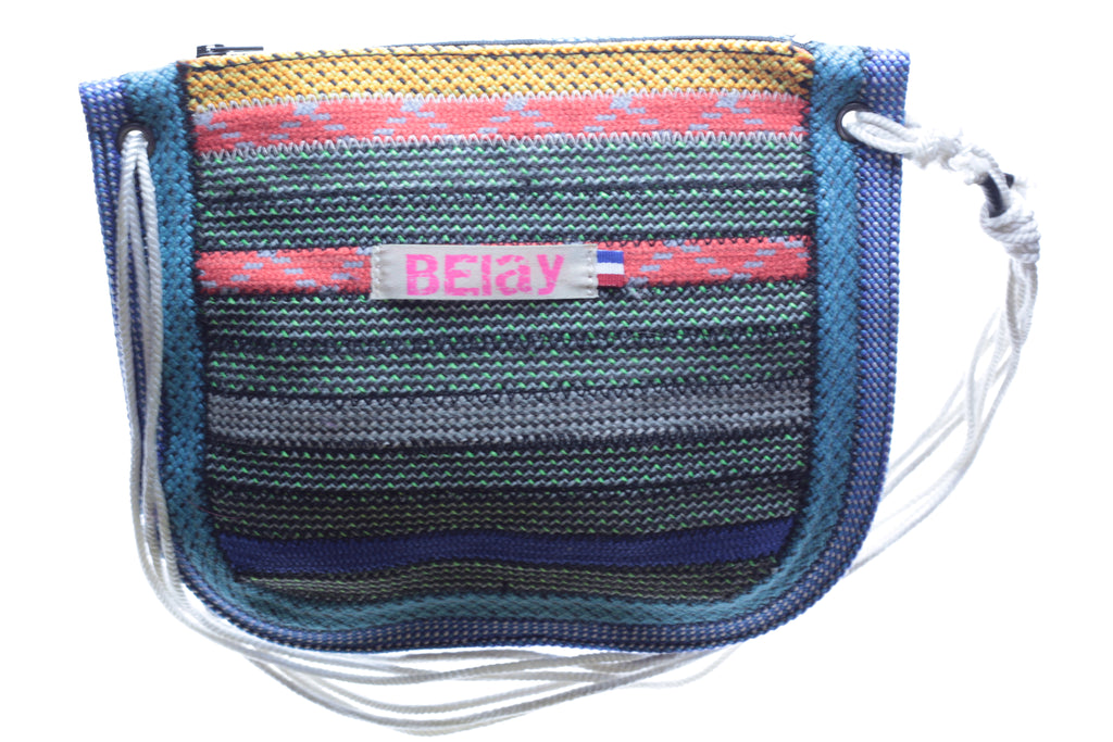 Pochette à bandoulière en corde d'escalade