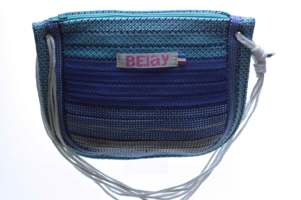 Pochette à bandoulière en corde d'escalade