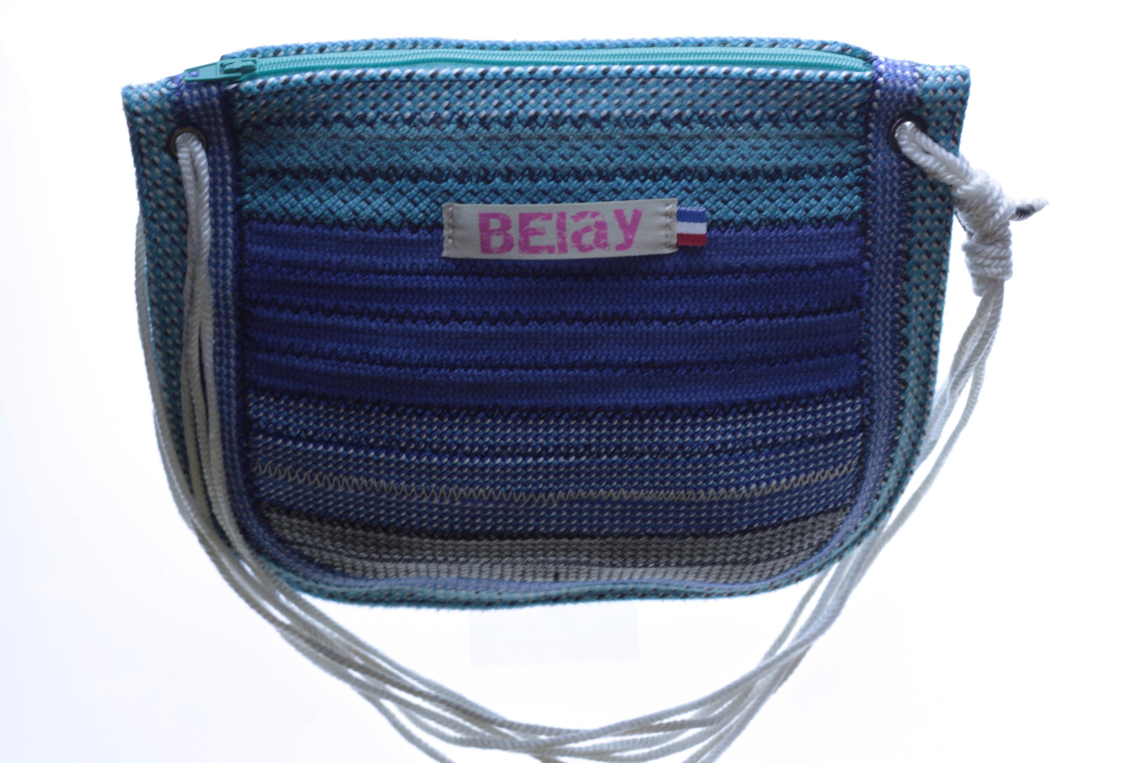 Pochette à bandoulière en corde d'escalade