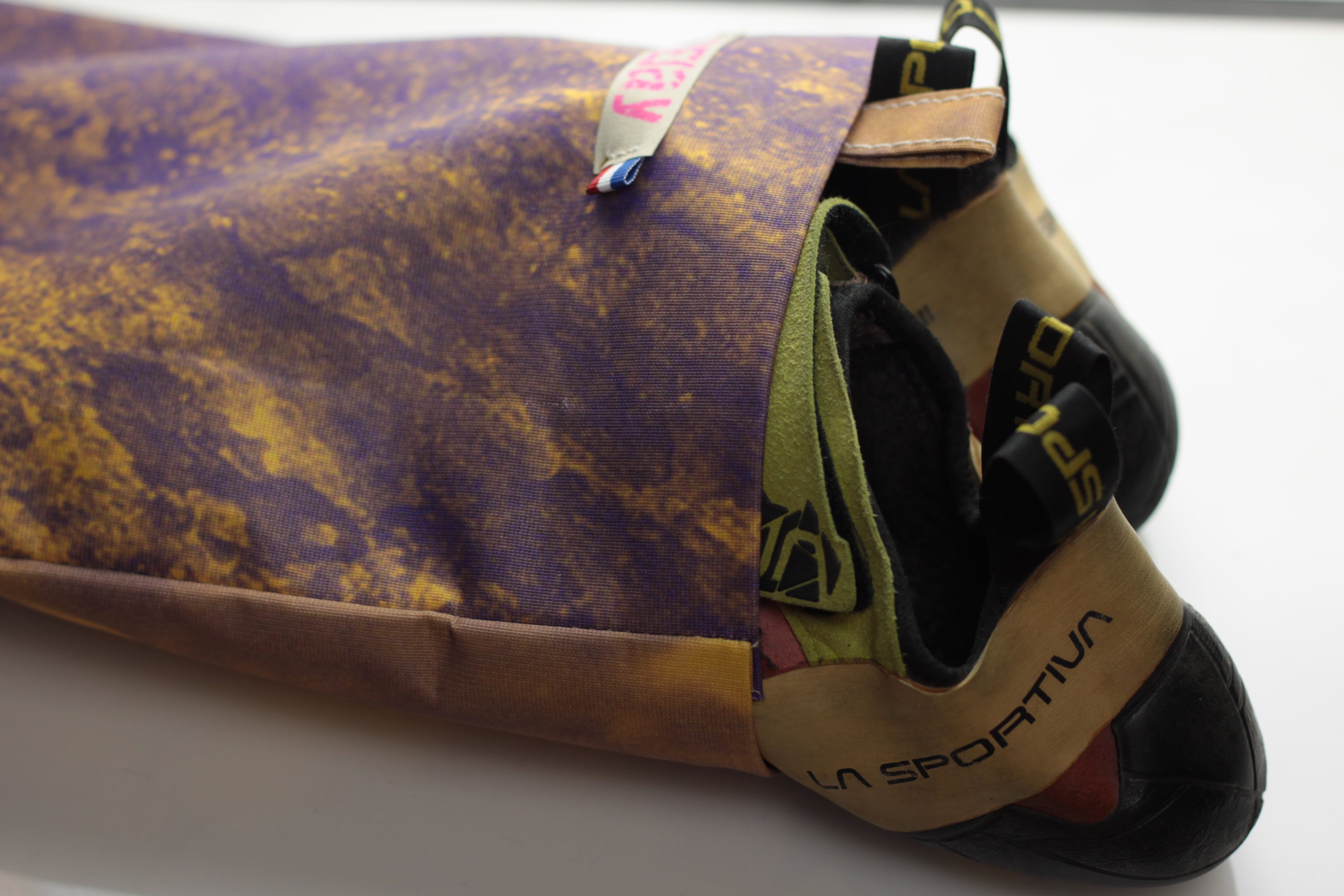 Les sacs à chaussons et dégaines