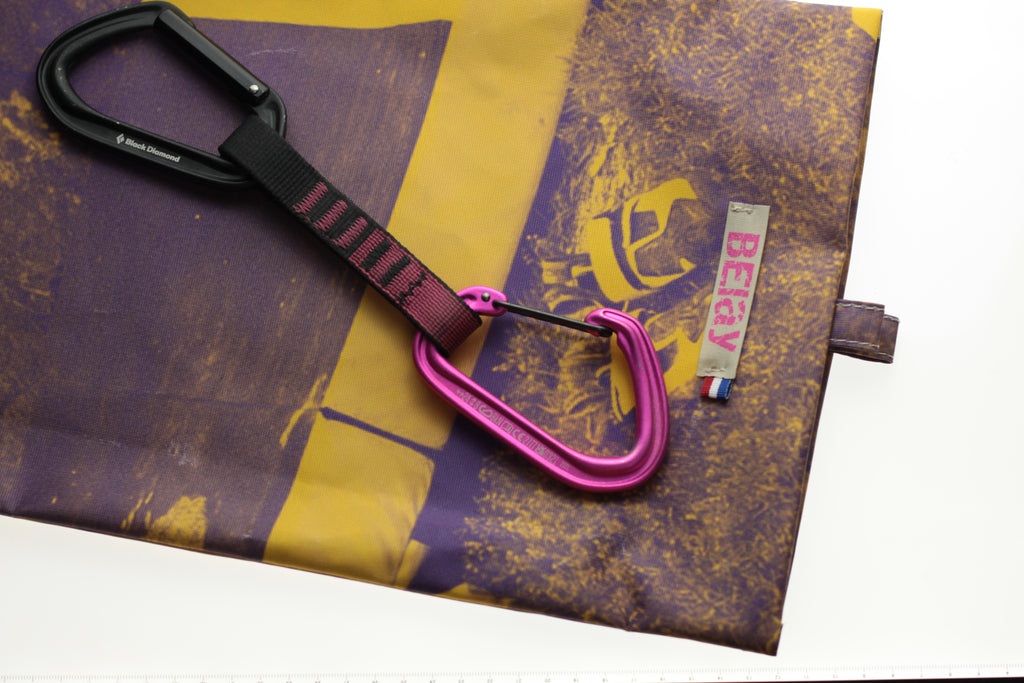 Les sacs à chaussons et dégaines