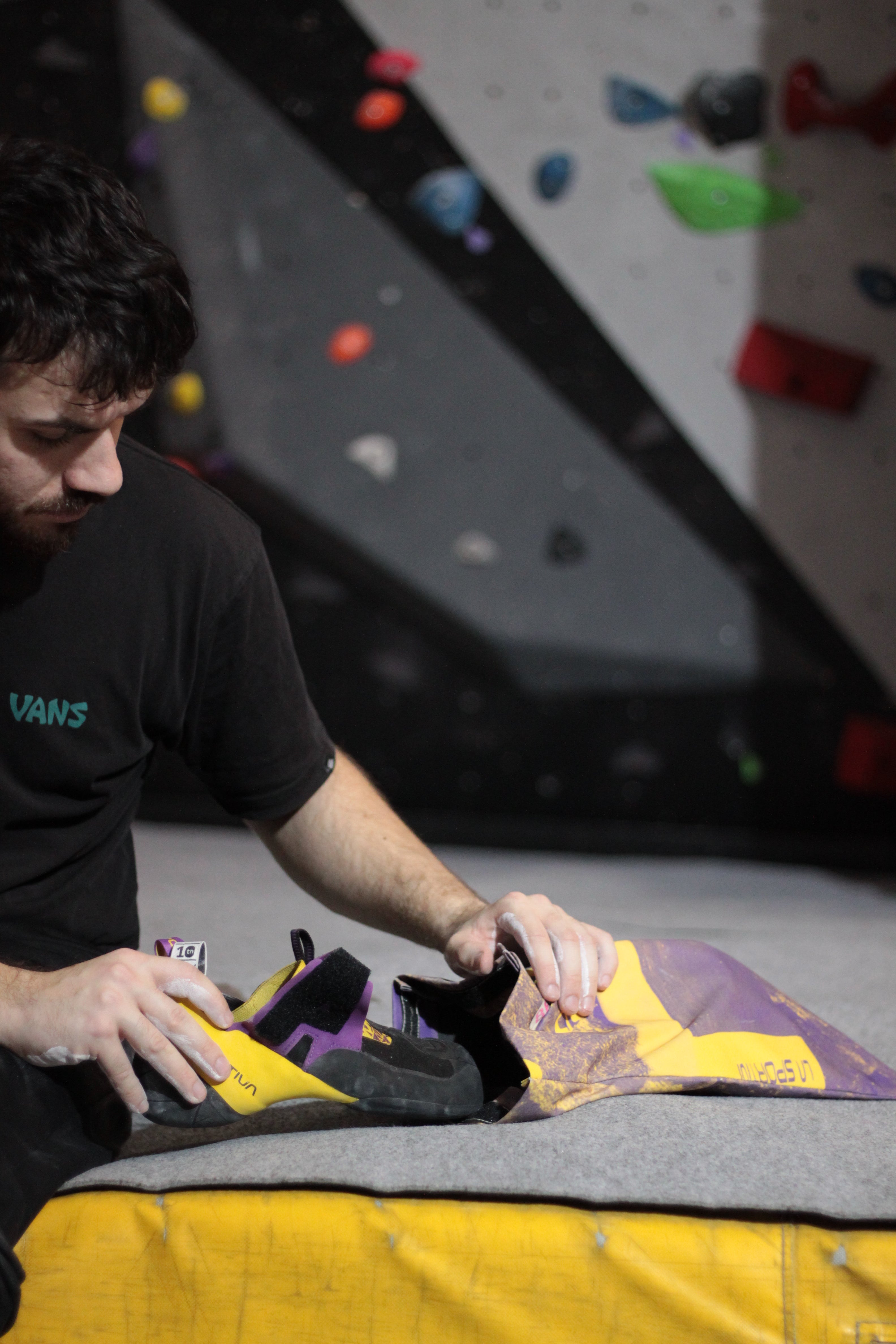 Les sacs à chaussons et dégaines