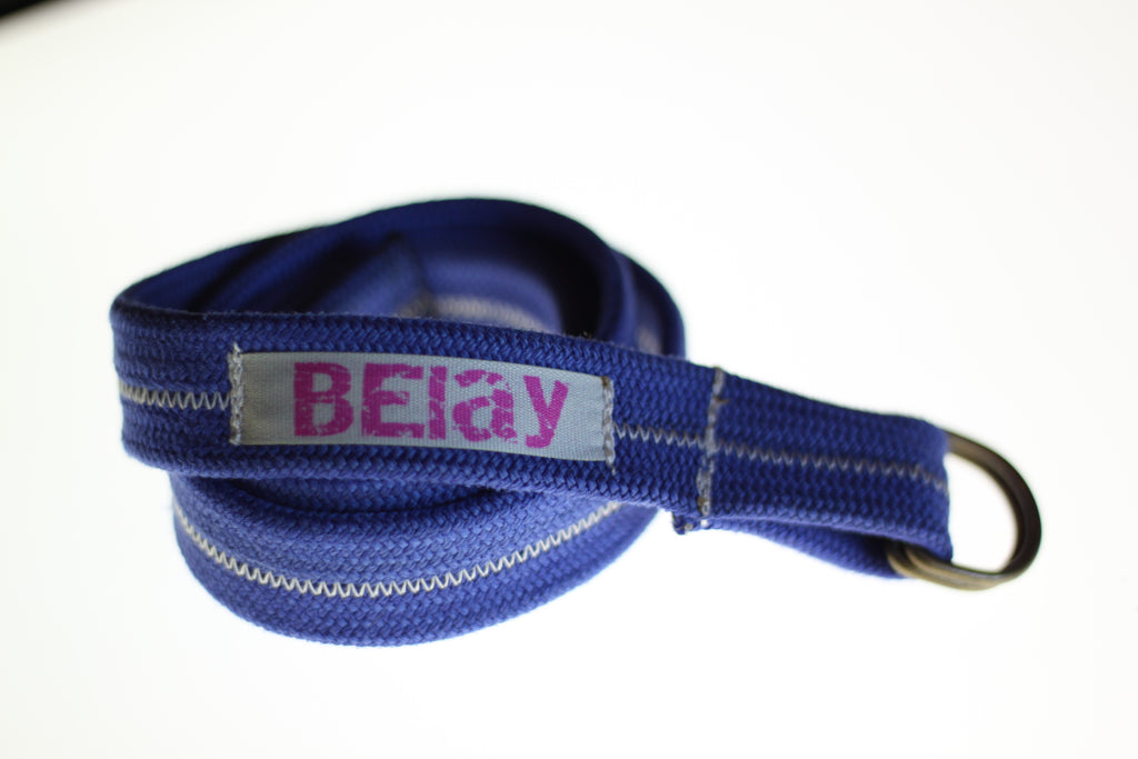 Ceinture ajustable en corde d'escalade